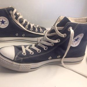 Navy Chuck Taylor All Star High Top Converses
